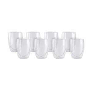 Maxwell & Williams Blend Double Wall Cup 350ml Set of 8 Gift Boxed $50 + Delivery ($0 with Prime/ $59 Spend) @Amazon AU