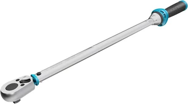 Hazet 5123-3CT 1/2-Inch Square 60-320 Nm Solid Torque Wrench, +/- 3% Accuracy, 628 mm Length
