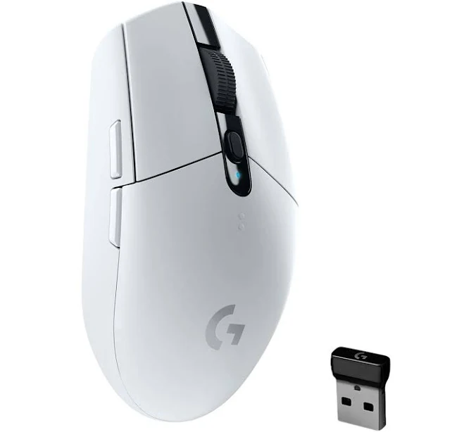 Logitech G305 Lightspeed Wireless Gaming Mouse (White)