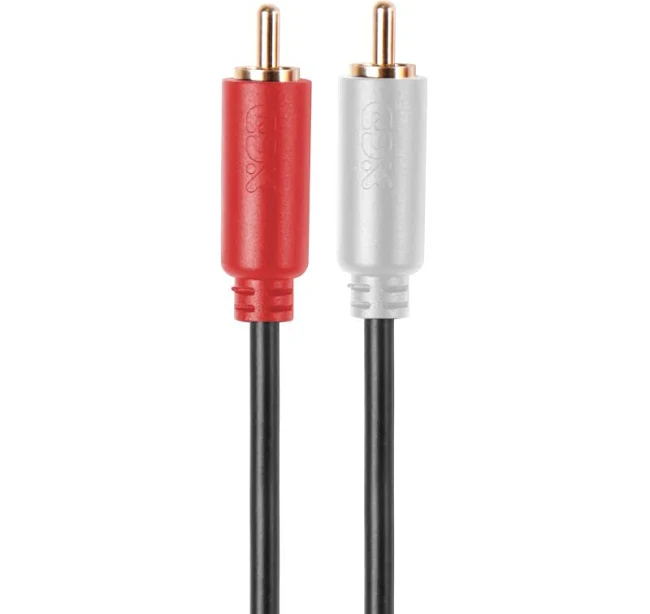 XCD Essentials 4m 2 Male to 2 Male RCA Cables V2
