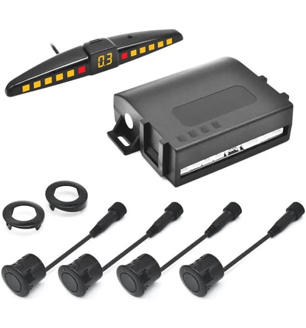 Promata PS-01D 4 Sensor Front Parking Assist System with Display