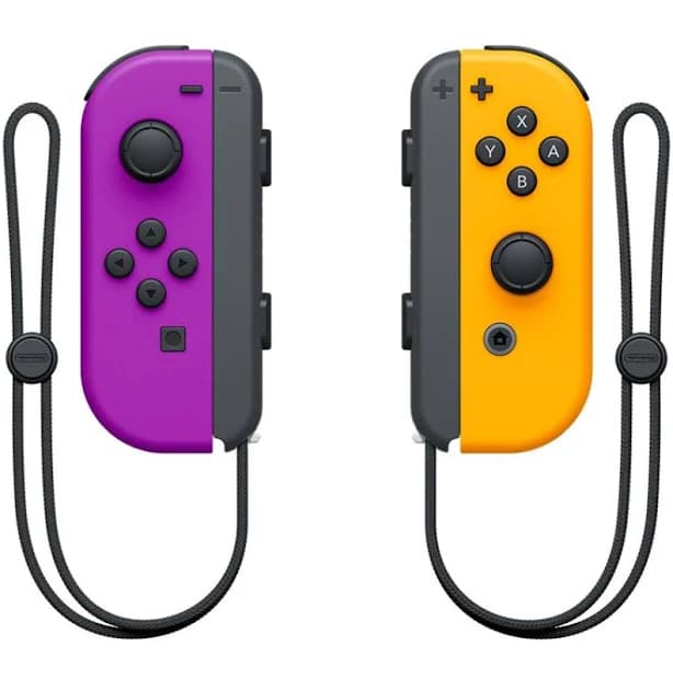 Nintendo Switch Joy-Con Pair Neon Purple & Orange
