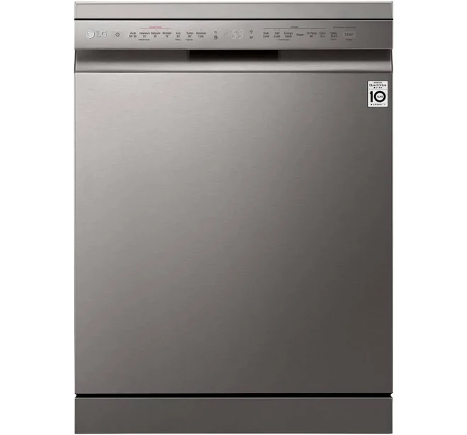 LG XD4B24PS TrueSteam 14 Place Setting Dishwasher (Platinum Steel)