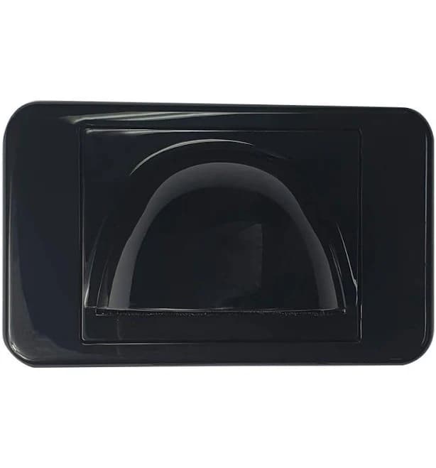 PRO2 Bullnose Wall Plate Cover (Black)
