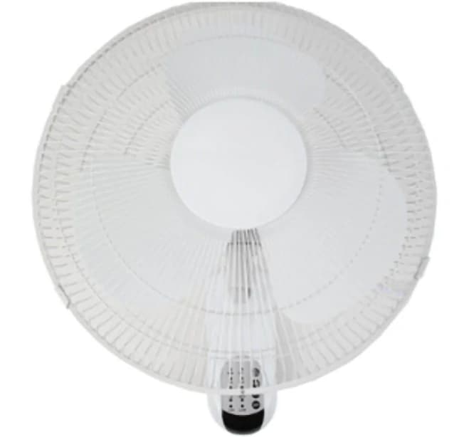 Heller 40cm Wall Fan with Remote Control (White)