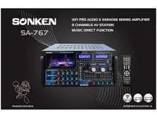 Sonken SA-767 Professional Karaoke Mixing Amplifier 1000W RMS with USB Vocal & Music Recording, Bluetooth