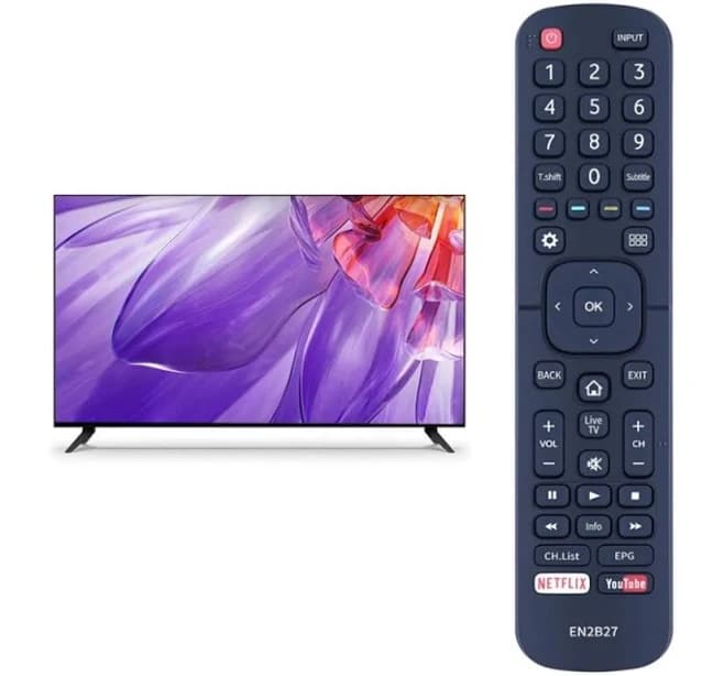 Laser Hisense Replacement TV Remote (No Setup)