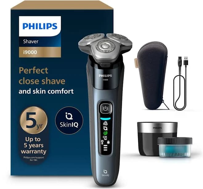 Philips Series i9000 Prestige Ultra Wet&Dry Electric Shaver with SkinIQ Pro