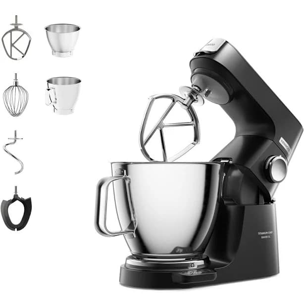 Kenwood Titanium Chef Baker XL Stand Mixer - Black