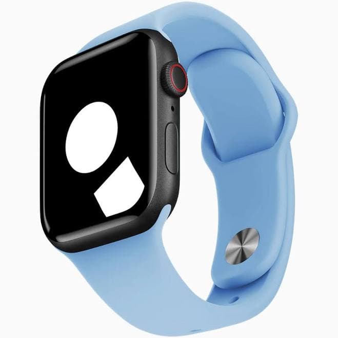 Hoco Apple Watch Sport Band for Series 38 / 40 / 41 / 42 mm (Misty Blue)
