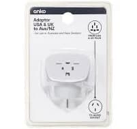Universal Travel Power Adapter UK/USA/Europe to AU/NZ Plug