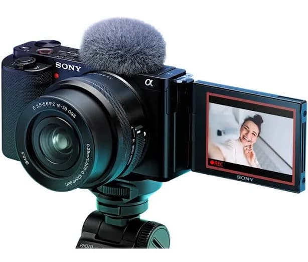 Sony ZV-E10 Mirrorless Vlog Camera with 16-50mm OSS II Lens Kit (Black)