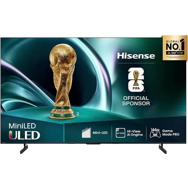 Hisense 55" U6QAU PRO 4K ULED Mini LED TV 2025