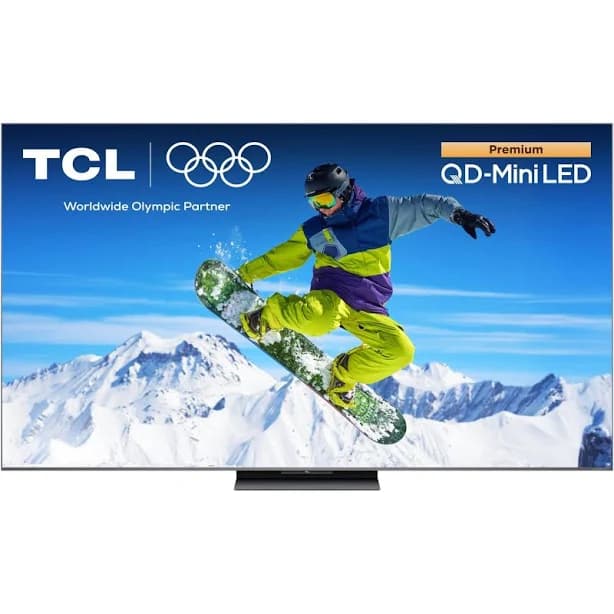 TCL 75" C8K Premium QD Mini LED Google TV 2025