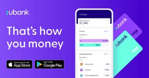 ubank Savings Account 4.60% p.a. Interest on Balance up to $1,000,000 ($1 Monthly Balance Increase Required) @ ubank