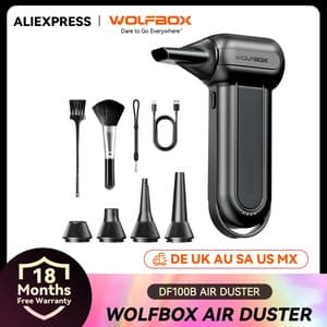 Wolfbox Electric Air Duster DF100 US$44.49 (~A$62.91) AU Stock Delivered @ Shop1104675725 via AliExpress