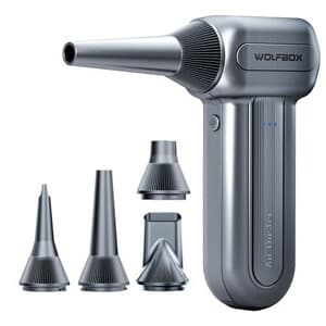 Wolfbox Electric Air Duster MF60 $41.64, MF50 $40.62, DF200 $93.49 ($40.66, $39.67 & $91.29 with eBay Plus) Del @ Wolfbox eBay