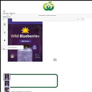 Amazonia Frozen Wild Blueberries 300g $5.95 in-store @WOOLWORTHS (was $9)