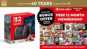 Claim 12 Months of Nintendo Switch Online + Expansion Pack Individual Membership Free with The Purchase of a Nintendo Switch 2